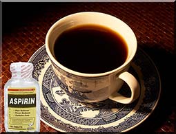 Asprin & coffee